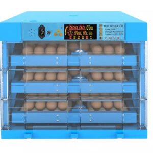 192 eggs incubator with digital intelligent controller fully automatic incubator