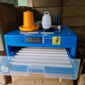 High Quality and Full Automatic 64 Chicken Eggs Incubator with Doubler Power
