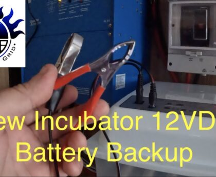 Power up Your Hatchery with Battery Backup